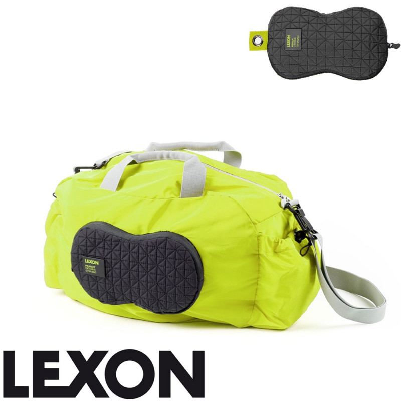 Sac transformable Peanut Lexon - sac repliable pour gym et sport, vert