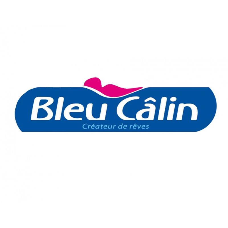 Caradou avec couette Lucile Bleu Câlin - Blancollection