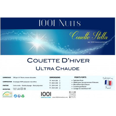 Couette Hiver - Extra Chaude 200x200cm - Couette BUT