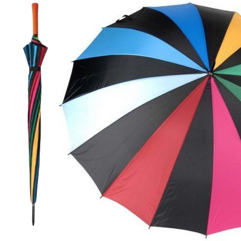 Parapluie golf tempête publicitaire - Domtown