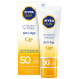 NIVEA SUN Crème Solaire Visage femme anti-âge FPS 50