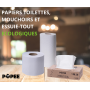 Popee Papier toilette écologique Ultra confort 3 plis