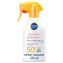 NIVEA SUN Spray solaire Sensitive Protection Immédiate Peaux Sensibles FPS 50+