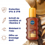 NIVEA SUN Spray solaire au carotène FPS 6 200 ml