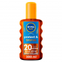 NIVEA SUN Spray huile activateur de bronzage Protect & Bronze FPS 20