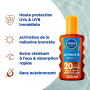 NIVEA SUN Spray huile activateur de bronzage Protect & Bronze FPS 20