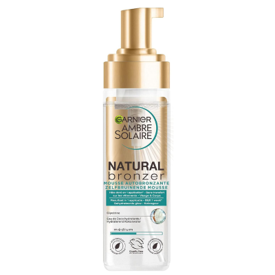 Ambre Solaire Garnier Mousse Autobronzante Hydratante  Eau de Coco & Glycérine