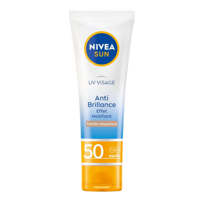 NIVEA SUN Crème teintée 50 FPS Anti Brillance