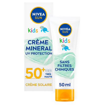 NIVEA SUN Crème Minérale Kids FPS 50+ 50ml