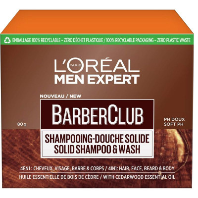 Shampoing-Douche Solide Barber Club Men Expert