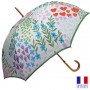 Parapluie Canne Fleuris Fabrication Française