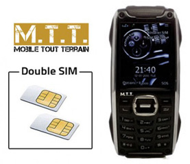 Les Nouvelles de l'Innovation  Nouveauté double SIM: le téléphone portable  double carte sim et antichoc Fashion de MTT - Les Nouvelles de l'Innovation